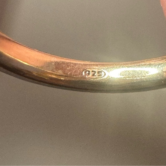 18K Italian Gold Vermeil 0.12 ct. tw.
Diamond Enamel Ring - Picture 8 of 8